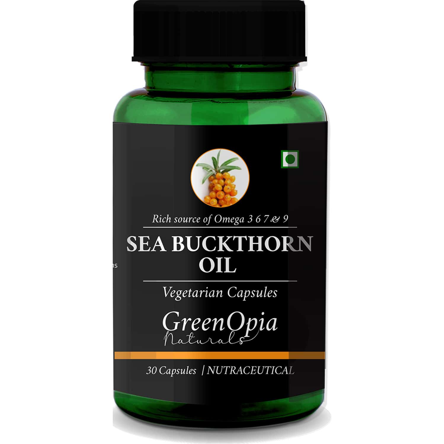 Nutrabud Sea Buckthorn Berry 1000Mg | Antioxidant & Skin Support
