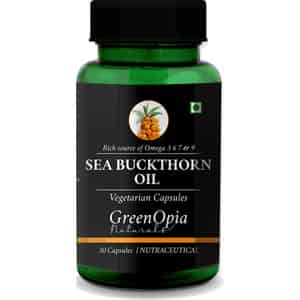 Greenopia Sea Buckthorn Oil 30 Liquid Filled Vegetarian Capsules