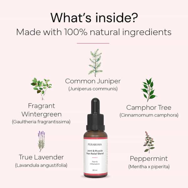 Puraroma Joint & Muscle Pain Relief Blend - 30 Ml