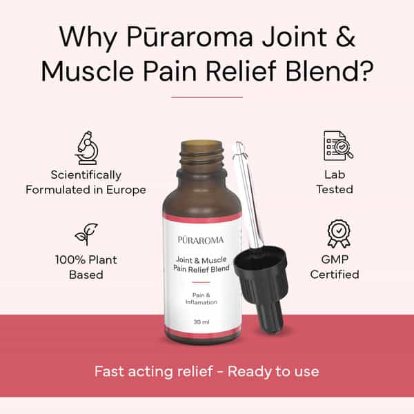 Puraroma Joint & Muscle Pain Relief Blend - 30 Ml