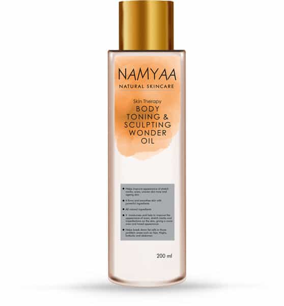Namyaa Natural Science Body Toning/Sculpting Wonder Oil - 200 Ml