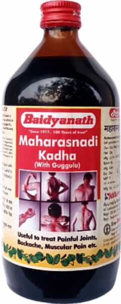 Baidyanath Asli Ayurved Maharasnadi Kadha With Guggulu 450 Ml (Pack Of 2) For Joints & Muscles
