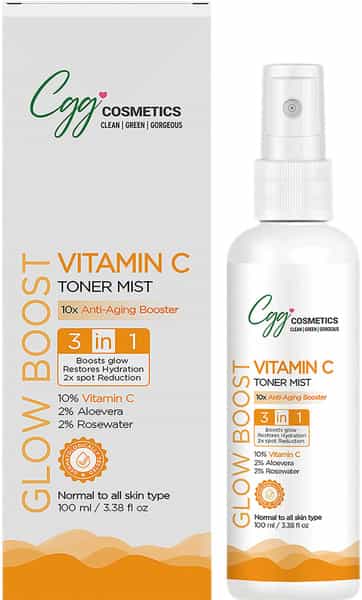Cgg Cosmetics Vitamin C Facial Mist - Powerful Antioxidant Formula - 100Ml