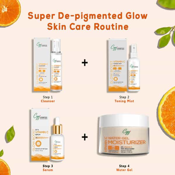 Cgg Cosmetics Vitamin C Facial Mist - Powerful Antioxidant Formula - 100Ml