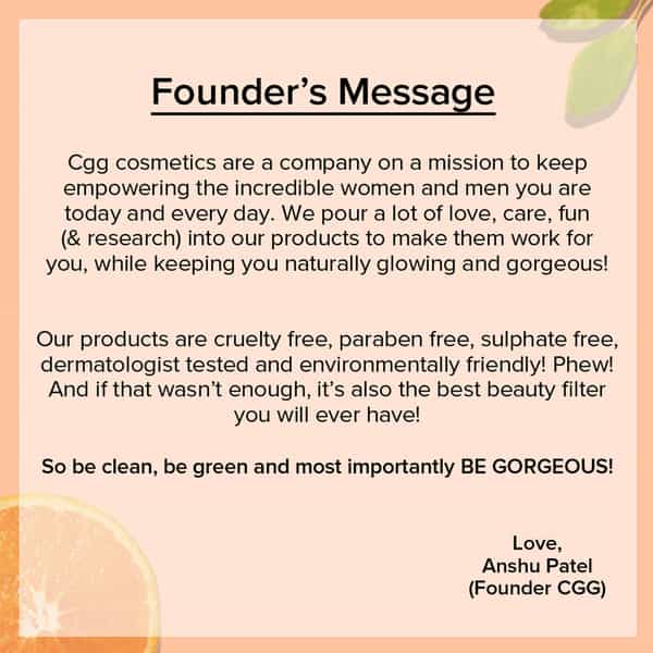 Cgg Cosmetics Vitamin C Facial Mist - Powerful Antioxidant Formula - 100Ml
