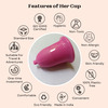 Goli Soda Her Cup Reusable Menstrual Cup For Women - Fushia