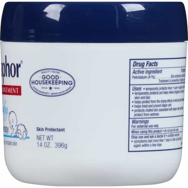Aquaphor Baby Advanced Therapy Healing Ointment Jar 14 Oz 396 Gm