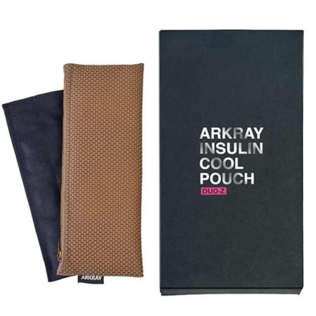 Arkray Insulin Cooling Pouch Duo Z For Diabetes Patients, Keep Insulin Cool Travel Pouch