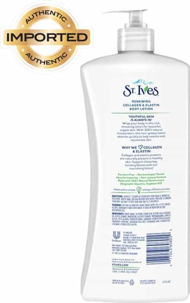 St Ives Renewing Collagen & Elastin Body Lotion - 621Ml