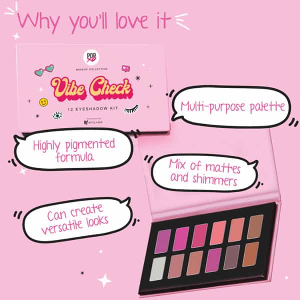 Myglamm Popxo 12 Eyeshadow Kit-Vibe Check