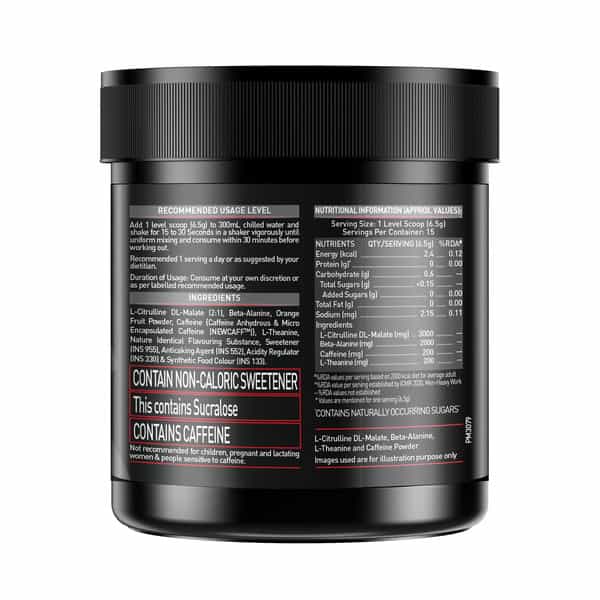 Muscleblaze Pre Workout 200 Xtreme (Berry Bolt | 100G & Creatine Monohydrate (Unflavoured | 100G)