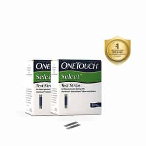 Onetouch Select Test Strips | 2 Packs Of 50 Strips Each (Total 100 Strips)