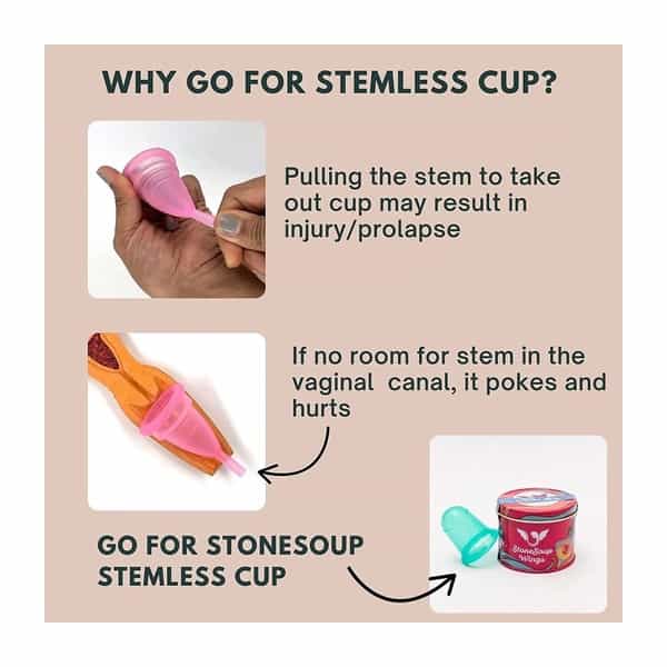 Stonesoup Wings Green Soft Menstrual Cup 1