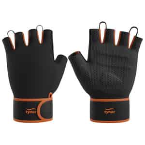 Tynorgrip Gym Gloves With Support Black Large 1 Pair