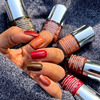 Debelle Gel Nail Lacquers Combo Set Of 5 Chili Berry Skittles 40Ml (8Ml Each)Rakhi Gift