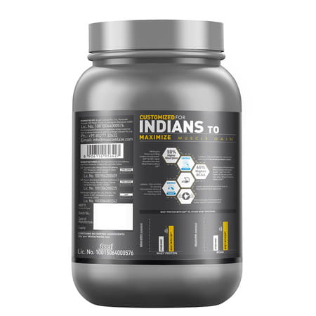 Muscleblaze Biozyme Performance Whey Protein, Labdoor Usa Certified (Kesar Thandai, 850 G / 1.8 Lb)