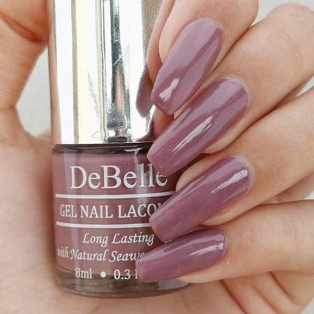 Debelle Gel Nail Polish Combo Set Of 3 Mauve [Pastel Green] 24 Ml (8 Ml Each)