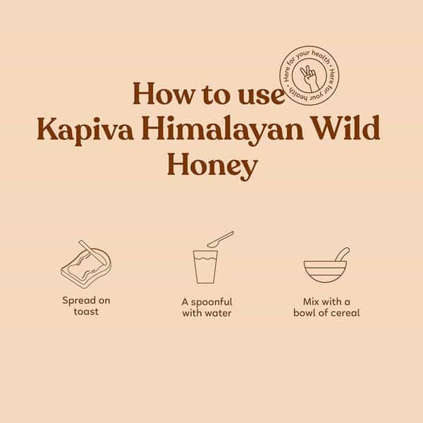 Kapiva Wild Honey - 250Gm