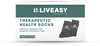 Liveasy Essentials Therapeutic Socks - For Diabetic And Orthopaedic Foot - Unisex Socks - Pack Of 2