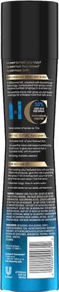 Tresemme Natural Finish Hair Styling Spray Compressed Micro Mist | Invisible Hold Level 1 | 155G