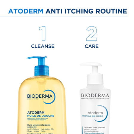 Bioderma Atoderm Intensive Gel Cream For Anti-Itching Lipid-Replenishing Treatment 200Ml