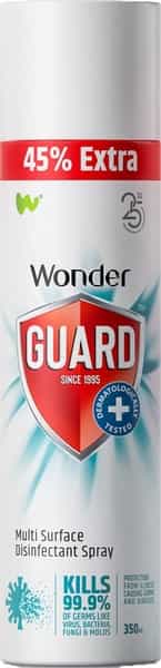 Wonder Guard Multi Surface & Air Disinfectant Spray - 350 Ml
