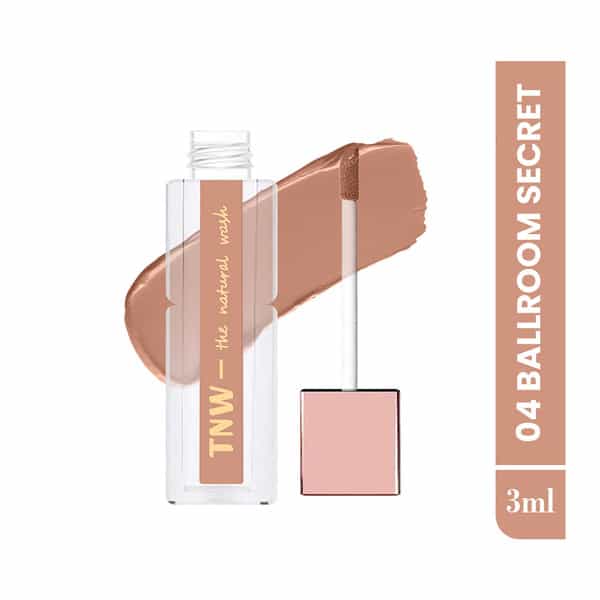 Tnw The Natural Wash Comfy Matte Liquid Lipstick 04 Ballroom Secret | Long Wear 3 Ml