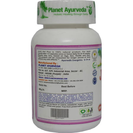 Planet Ayurveda Joint Aid Plus - 60 Capsules