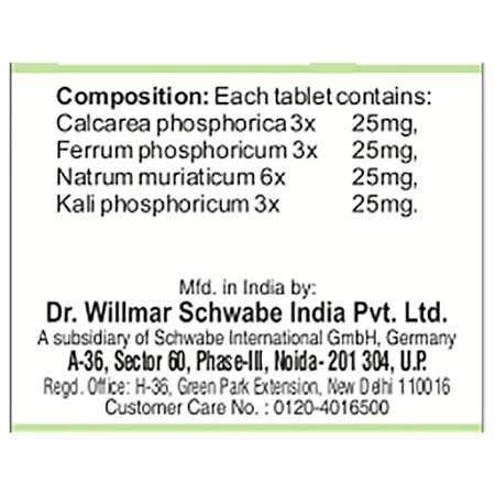 Dr. Willmar Schwabe India Bio-Combination 01 (Bc 01)Tablet 20 No's