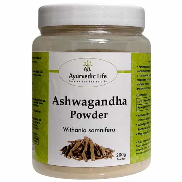 Al-Ayurvedic Life Ashwagandha Powder 200Gms Pack Of 5