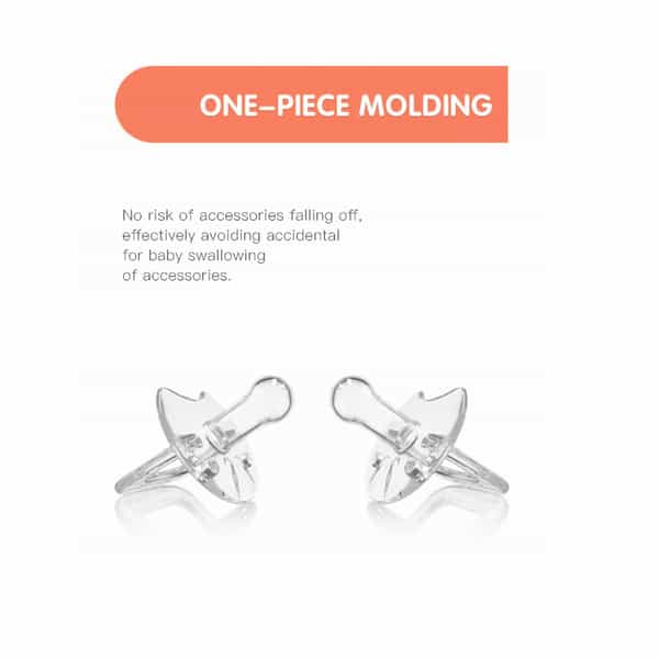 Buddsbuddy Combo Of 2 Silicone Baby Pacifier Bb7224