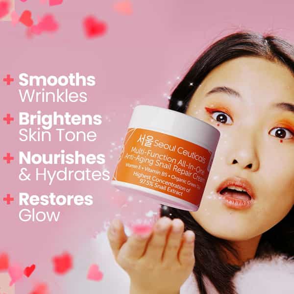 Seoul Ceuticals Multi Function Allinone Snail Repair Cream 60 Ml