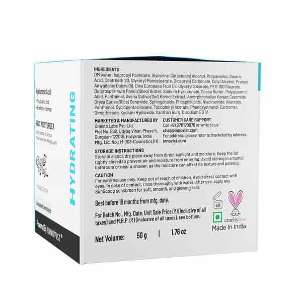 Chemist At Play Hydrating Face Moisturiser| Intense Hydration & Moisturisation 50 Gm
