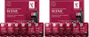 Nutriglow Natural's Advanced Pro Formula Wine Facial Kit Set Of 2 For Fairer Complexion 60Gm Each