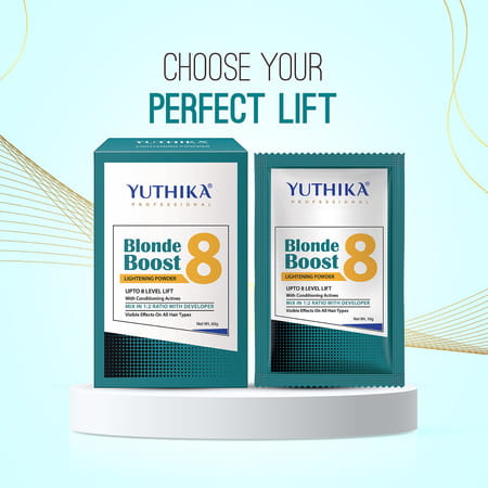 Yuthika Professional Blonder Powder For Hair 60gm Multi Techniques Hair Lightning Powder