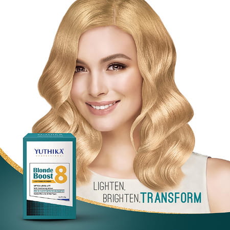 Yuthika Professional Blonder Powder For Hair 60gm Multi Techniques Hair Lightning Powder