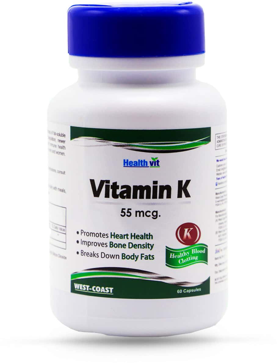 Healthvit Vitamin K 55 Mcg - 60 Capsules