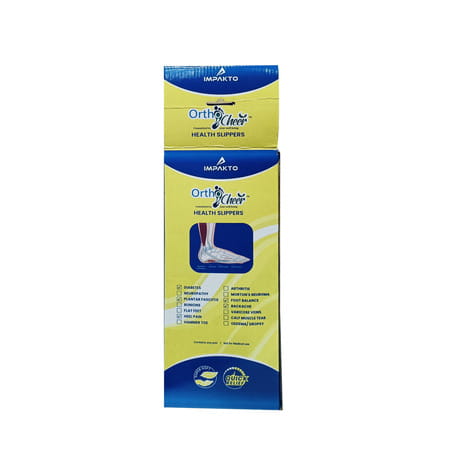 Ortho Cheer Men'S Orthopedic & Diabetic Friendly Casual Slippers | Olive Green | Size 6 -1 Pair