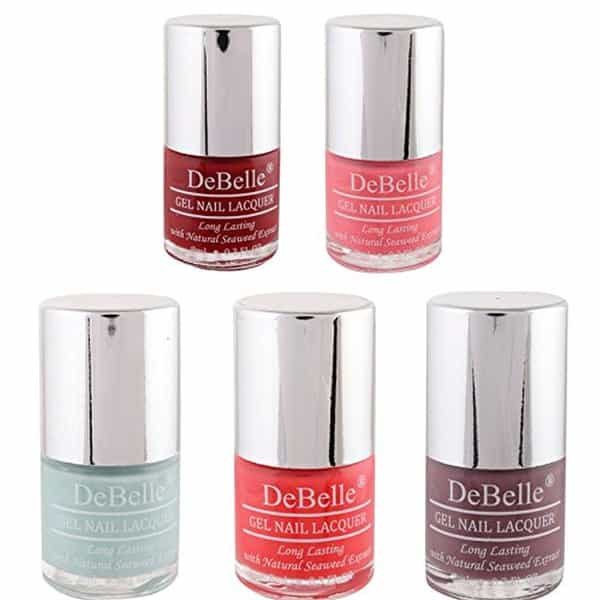Debelle Gel Nail Polish Gift Set Of 5 -40Ml(8Ml Each)
