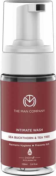 The Man Company Intimo Tea Tree & Sea Buck Thorn Oil Intimate Wash- 100 Ml