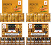 Nutriglow Natural's Advance Pro Formula Papaya Facial Kit & Gold Kesar Facial Kit 60Gm