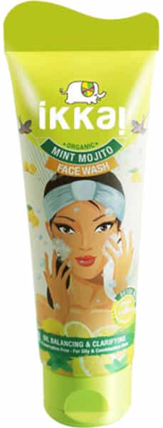 Ikkai By Lotus Herbals Organic Mint Mojito Face Wash- 100 Ml