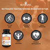 Nutrazee Testosterone Booster 60 Vegan Capsules
