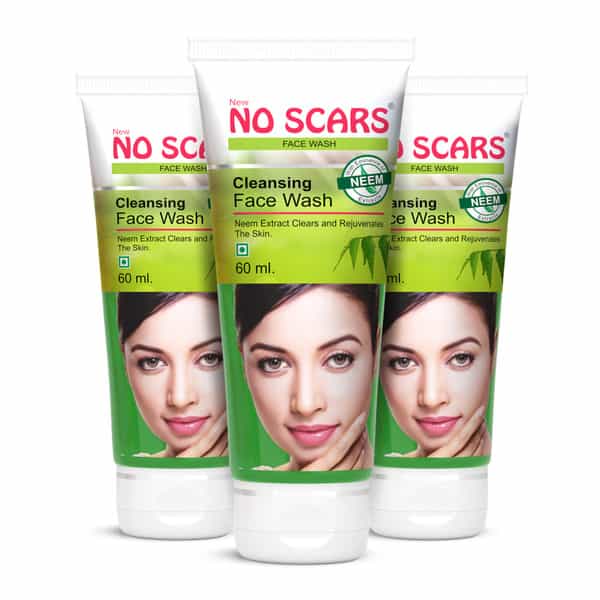 No Scars Neem Face Wash 60Ml | Pack Of 3