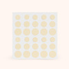Furr By Pee Safe Hydrocolloid Acne Relief Patches | Reduces Acne And Blemishes | 30 Patches | Peach