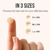 Furr By Pee Safe Hydrocolloid Acne Relief Patches | Reduces Acne And Blemishes | 30 Patches | Peach