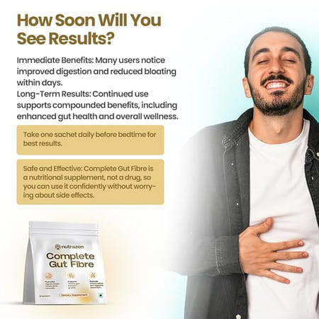 Nutrazen Complete Gut Fiber - 30n