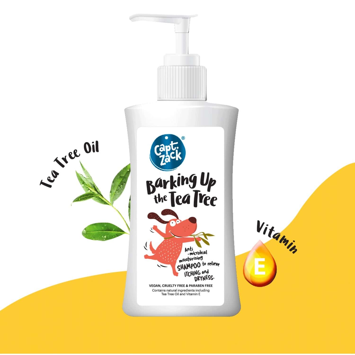 Buy CAPTAIN ZACK BARKING UP THE TEA TREE ANTIFUNGAL ANTIBACTERIAL