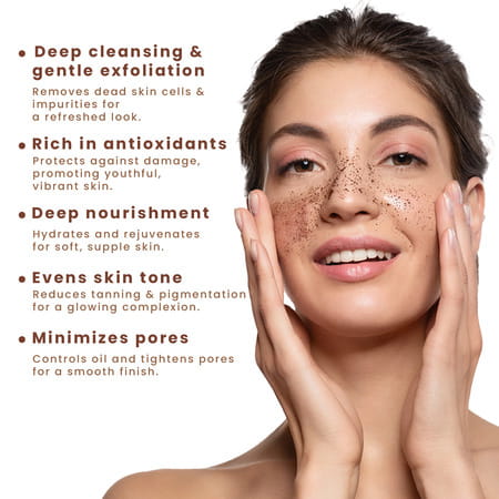 The Skin Story Glowing Skin Scrub With Almond Oil 100G