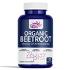 Fitness Veda Organic Beetroot Capsules - 120 Veg Capsules - Plant-Based Beetroot Powder